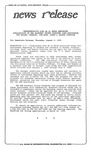 News Release - 1995-08-03a by E. De la Garza