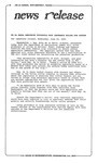 News Release - 1995-06-28b by E. De la Garza