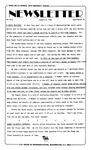 Newsletter - 1985-08-08 by E. De la Garza