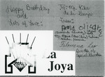 Photograph of a Birthday card for Kika de la Garza - 02
