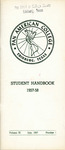 PAC Student Handbook 1957-1958