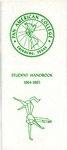 PAC Student Handbook 1964-1965