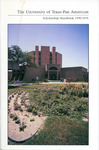 UTPA Scholarship Handbook 1990-1991 by University of Texas-Pan American