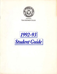 UTB/TSC Student Guide 1992-1993 by University of Texas at Brownsville and Texas Southmost College