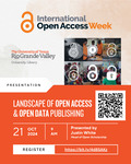 Open Access Week 2024 by William Flores and Amber Hinojosa