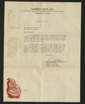 Charro Days letter expressing thanks for support from Kenneth Faxon, 1940-02-09 by Charro Days, Inc.