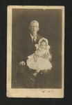 Portrait of Charles Falgout and granddaughter Alice Falgout Simpson (Front)