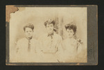 Portrait of sisters Alice, Inez, and Louisa Falgout (Front)