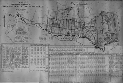 Map And General Information Of Lower Rio Grande Valley Of Texas By Alfred Tamm