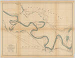Topographical Map of the Rio Grande From Roma To The Gulf Of Mexico Sheet No. 11 [Ojo de Agua Ranch, Texas; Los Fresnos Ranch, Tamaulipas] by International Boundary & Water Commission, United States & Mexico.; Julius Bien Co. Photo. Lith.; and Anson Mills