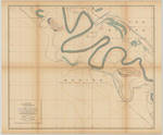 Topographical Map of the Rio Grande From Roma To The Gulf Of Mexico Sheet No. 23 [Las Rucias, Texas; Cinco de Mayo Ranch, Tamaulipas] by International Boundary & Water Commission, United States & Mexico.; Julius Bien Co. Photo. Lith.; and Anson Mills