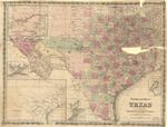 New Map of the State of Texas : As It Is In 1874 by Colton, G. Woolworth (George Woolworth), 1827-1901. and G.W. & C.B. Colton & Co.