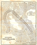 Map of the Battle Ground of Resaca de la Palma