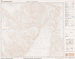 Carta Topografica Coahuila, Sierra La Margarita G13B67, 1973