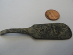 Spoon end belonging to Mexican Military
