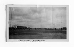 [Fort Brown] Photograph of U.S. Army soldiers playing football on parade grounds