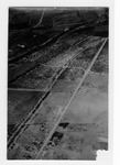 [Brownsville] Aerial view of Missouri Pacific Railroad intersection with Southmost Blvd.