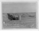 [Irrigation] Photograph of laying underground concrete canal by J. W. Gardner