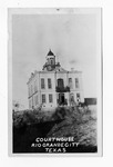 [Rio Grande City] Postcard of Starr County Courthouse