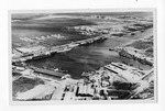 [Port of Brownsville] Post card of aerial view of the Port of Brownsville