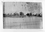 [Brownsville] Photograph of Rio Grande river drying up / ferry landing location