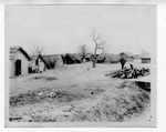 [Homesteads] Photograph of Mexican village / jacales (cropped)