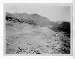 [Roads] Photograph of road easement under construction through mountains - 05