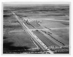 [Airport] Aerial photograph of United States Army Air Service hangar