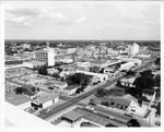 [Brownsville] Aerial photograph of downtown Brownsville, early 1970s - 01