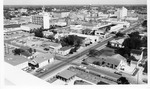 [Brownsville] Aerial photograph of downtown Brownsville, early 1970s - 03