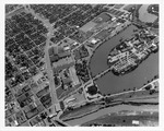 [Brownsville] Aerial photograph of downtown Brownsville, late 1970s - 04