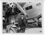 [Airport] Photograph of Pan American Airways pilot