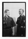 [People] Photograph of Boy Scouts, Leonard Van Berg and Wilton Kelly