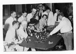 [Entertainment] Photograph of gambling group - 01 by A. Rogers Studio