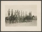 [Military] [14th Cavalry Standing on Horseback]