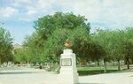 [Coahuila] Postcard of Main Square in Allende, Coahuila