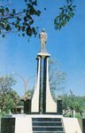 [Coahuila] Postcard of monument of Flores Magón in Jiménez, Coahuila