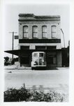 [Edinburg] Photograph of Delivery Truck in front of Golden Jersey Creamery Building