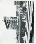 [Harlingen] Photograph of Newspaper Office in Harlingen and Construction of Baxter Building