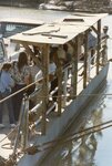 [Los Ebanos] Photograph of Individuals on Ferry Boat