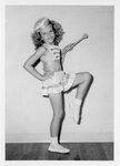 [McAllen] Photograph of Young Baton Twirler Posing