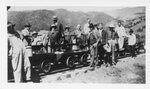 [Mexico City] Photograph of Men on Railroad