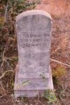 [Edinburg] Photograph of D. Edwards Headstone