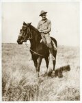 [Brownsville] Photograph of Soldier on Horse