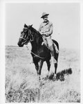 [Brownsville] Photograph of Man on a Horse