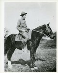 [Brownsville] Photograph of Man on Horseback