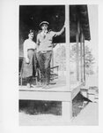 [Monclova] Photograph of Man and Woman on Porch