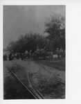 [Monclova] Photograph of Individuals on Railroad