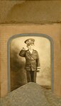 [Unidentified] Photograph of Young Boy Saluting