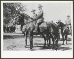 [Military] Photograph of General Pershing and Soldiers on Horseback